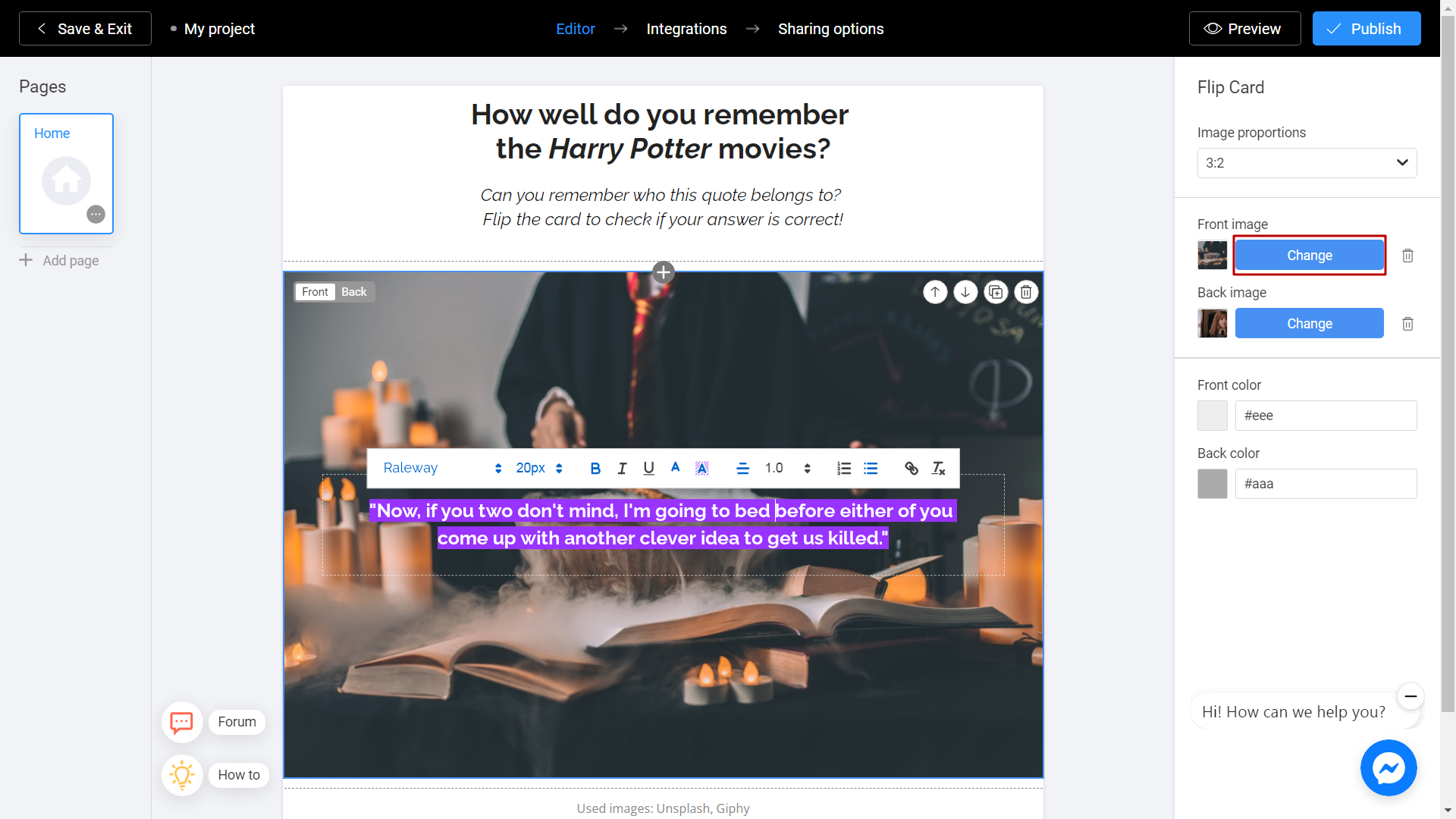 How to create a Flip Card Game Interacty Help Center